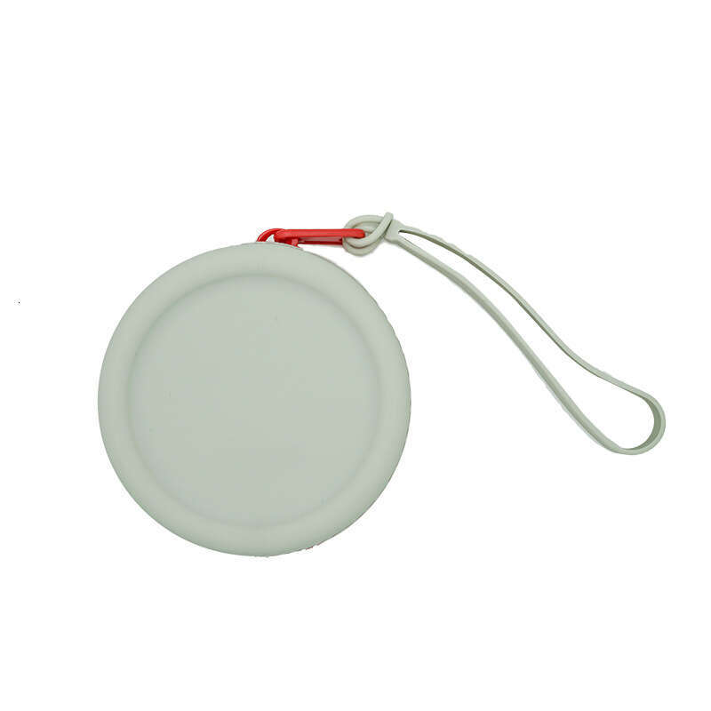New Round Coin Purse Portable Data Cable Waterproof Bag Earphone Jewelry Silicone Storage Pouch