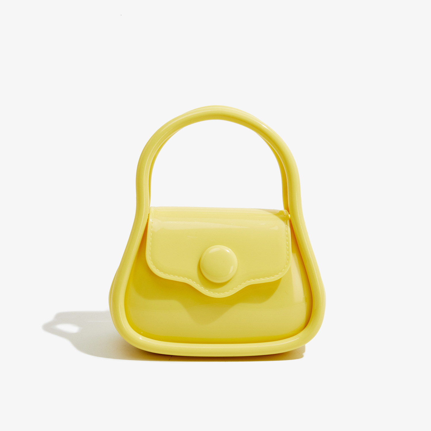 High quality brand new style free designer bag PVC jelly bag shoulder bag crossbody bag mini chain handbag shoulder bag new style free designer bag