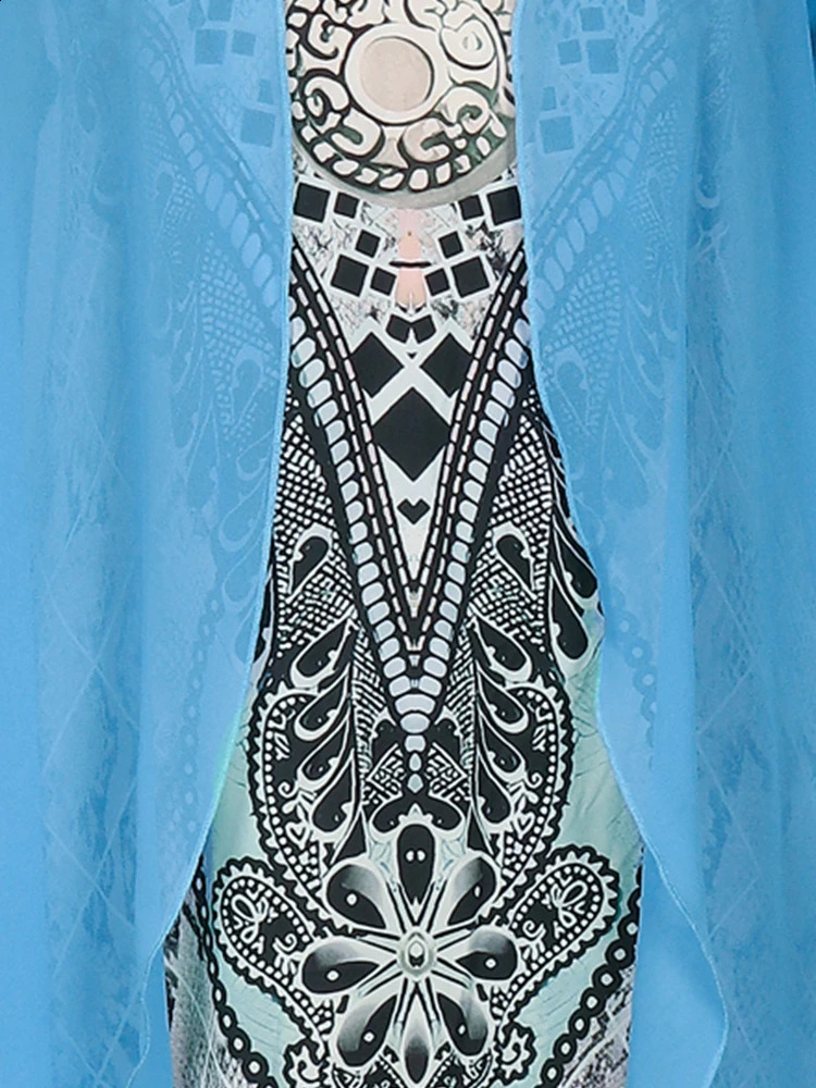 Plus Size Casual Dress Sets Solid Open Front and Graphic Printed Clothing 250526