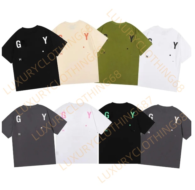 Designer t shirt Pure cotton T-shirts for men and women Men's short sleeves Summer T-shirt Male and Female 25ss Designers Graffiti Letter Printed Men's galleryly Shirt