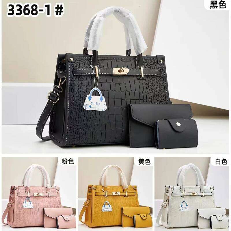 New Casual Tote Bags Women Handbag Large Capacity Womens Shoulder Crossbody High quality Piece Set Lady Composite Bag bag
