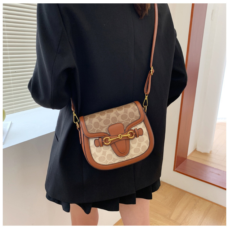 Cross-border New Trend Horsebit 1955 Series Saddle Bag Mini Underarm Bag Heart Tiger Head 2025 Designer Luxury Bag Package Bag Dionysus Bag For Women