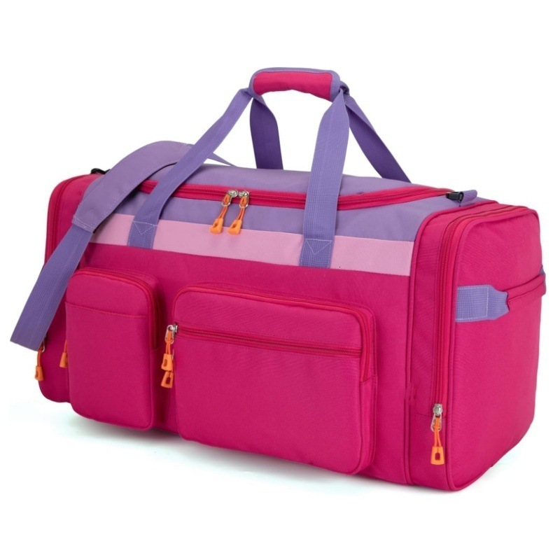 New Large Travel for Kids with Shoe Compartment Anti-Theft Carry-On Airplane Weekend Bag