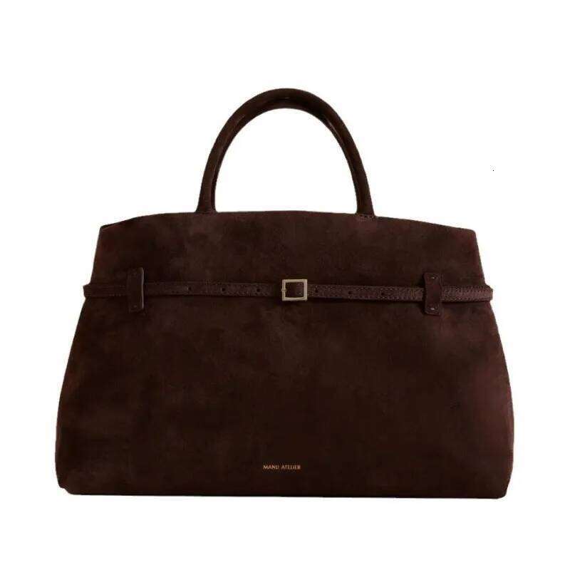 Fashionable new suede women's arrow shoulder hand-held tote bag