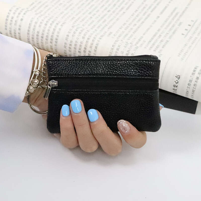 Korean Style Wallet Mini Fashion Thin Short Small Clutch Women's Key Bag Card Holder Coin Purse