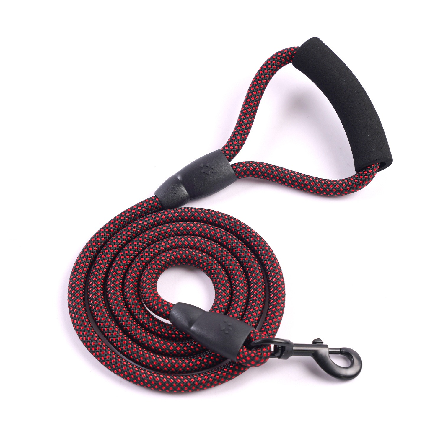 Tough Outdoor Canine Retractable Tether Featuring Elastic Shock Absorber Mechanism That Keeps Your Furry Friend Safe from Sudden Snags
