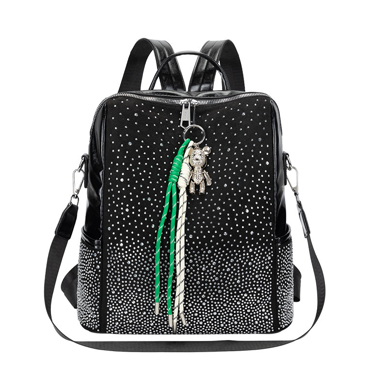 Free Shipping Women's Leisure Large Capacity Backpack 2025 New Style Niche Simple And Versatile Outdoor Commuting Shoulder Bag Student Backpack S
