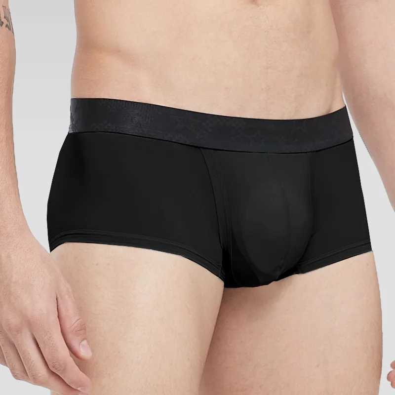 Jingsuo Vein Underwear Mens Ice Silk Summer Thin Boys Scrotum Support Bullet Type Separated Varicose Boxer Shorts W250603