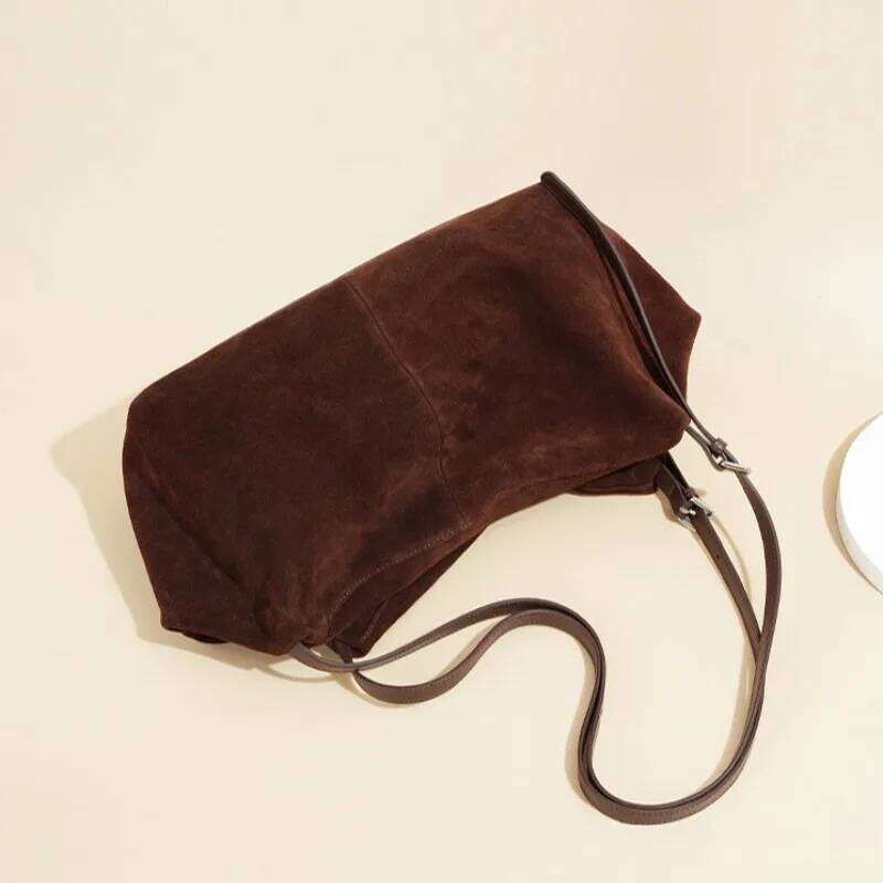 Designer Pillow Women 2025 New High Quality Suede Large Capacity Shoulder Exquisite Elegant Minimalist Tote Bag