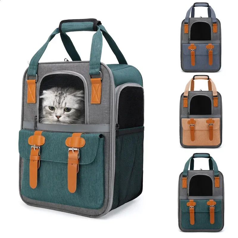 Pet Backpack Cat Bags Fashion Outdoor Travel Backpack for Cat Small Dogs Transport Backpack s Cat Supplies 250526