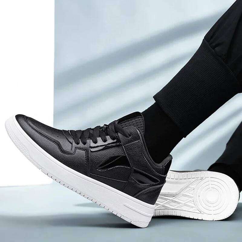 COZOK Elevator for Fashion Black Casual Invisible Height Increase Sneakers Men Breathable Lift Shoes 8 CM