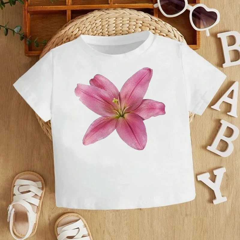 90s Cute Flower Girl Love Kid Child Summer Kawaii Kid T-Shirt For Children Tops Fashion Tee Outfits Baby Tshirt Clothing T250603