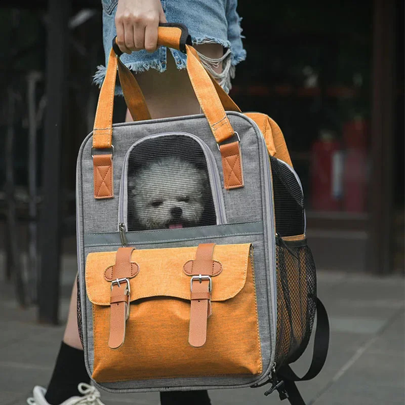 Pet Backpack Cat Bags Fashion Outdoor Travel Backpack for Cat Small Dogs Transport Backpack s Cat Supplies 250526