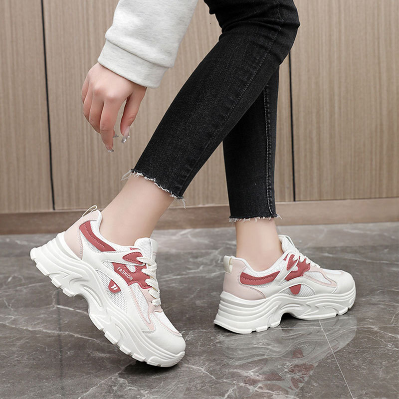 Pregnant Dad Sneakers For Women Spring Casual Shoes New Breathable Sports Comfortable Versatile Casual Shoes Ddmysaturn