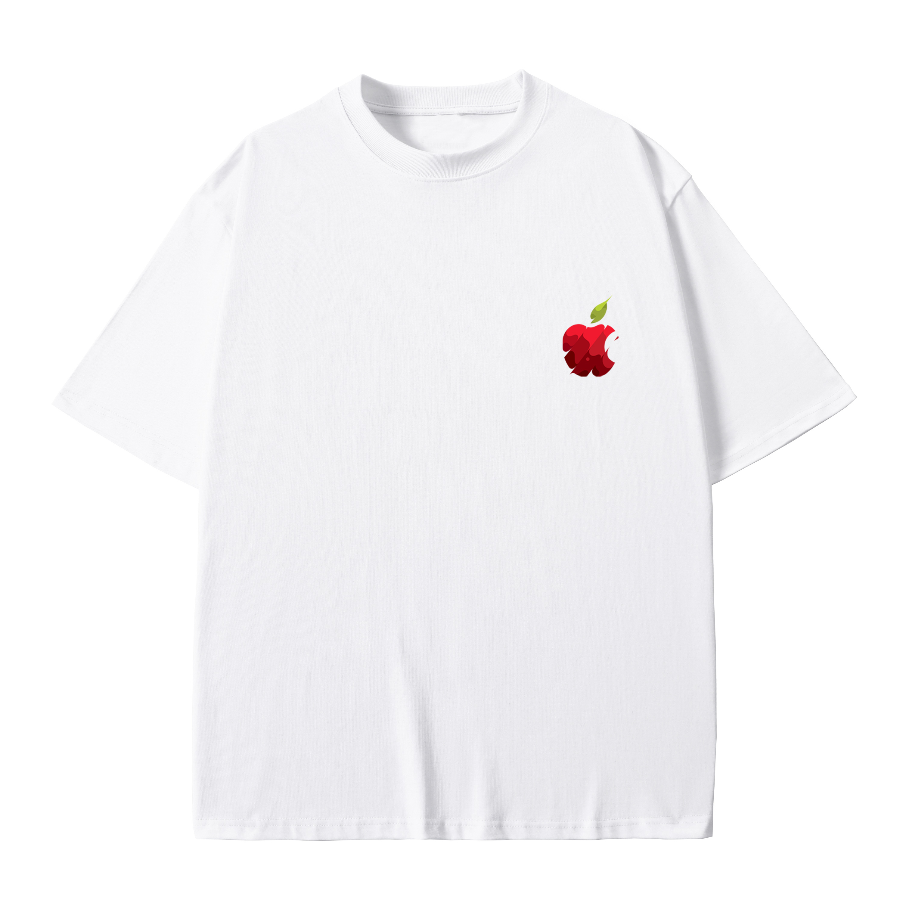 T-shirt men's top designer cotton T-shirt Apple color short sleeved clothing high-quality fashionable T-shirt