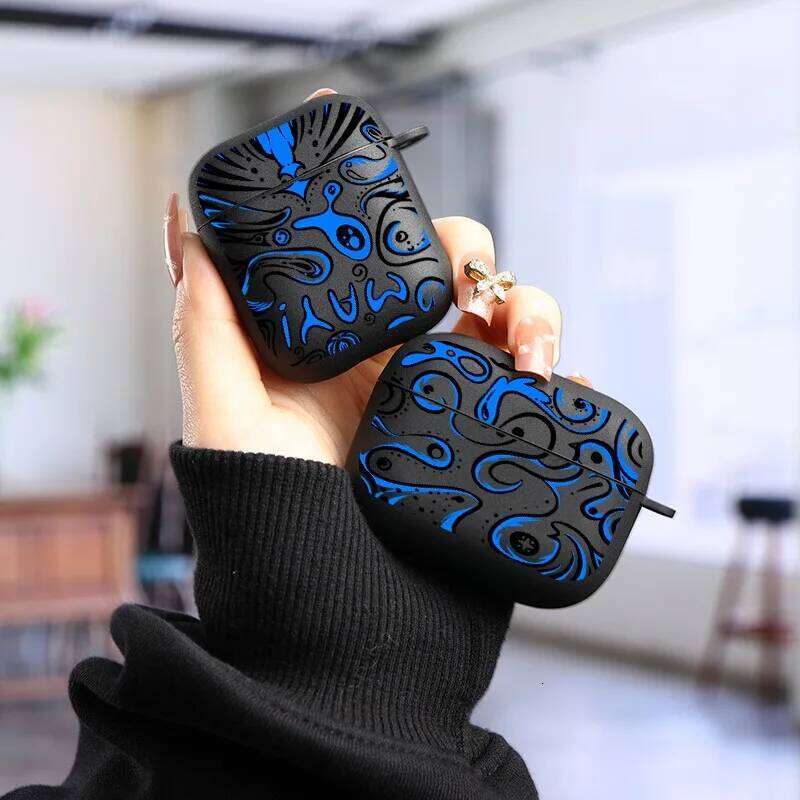 for 2 Earphone Accessories Bluetooth Headset Silicone Apple AirPod 1/2/3/4 Cover Pro Case