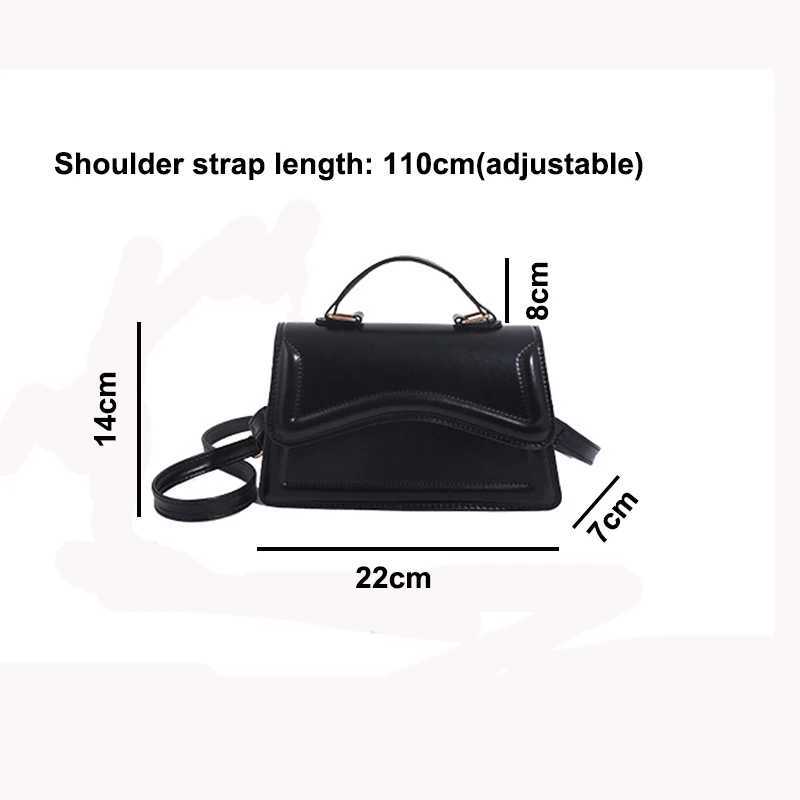 Womens New Flip Small Handbag Fashion Solid Color Shoulder Bag Y250603