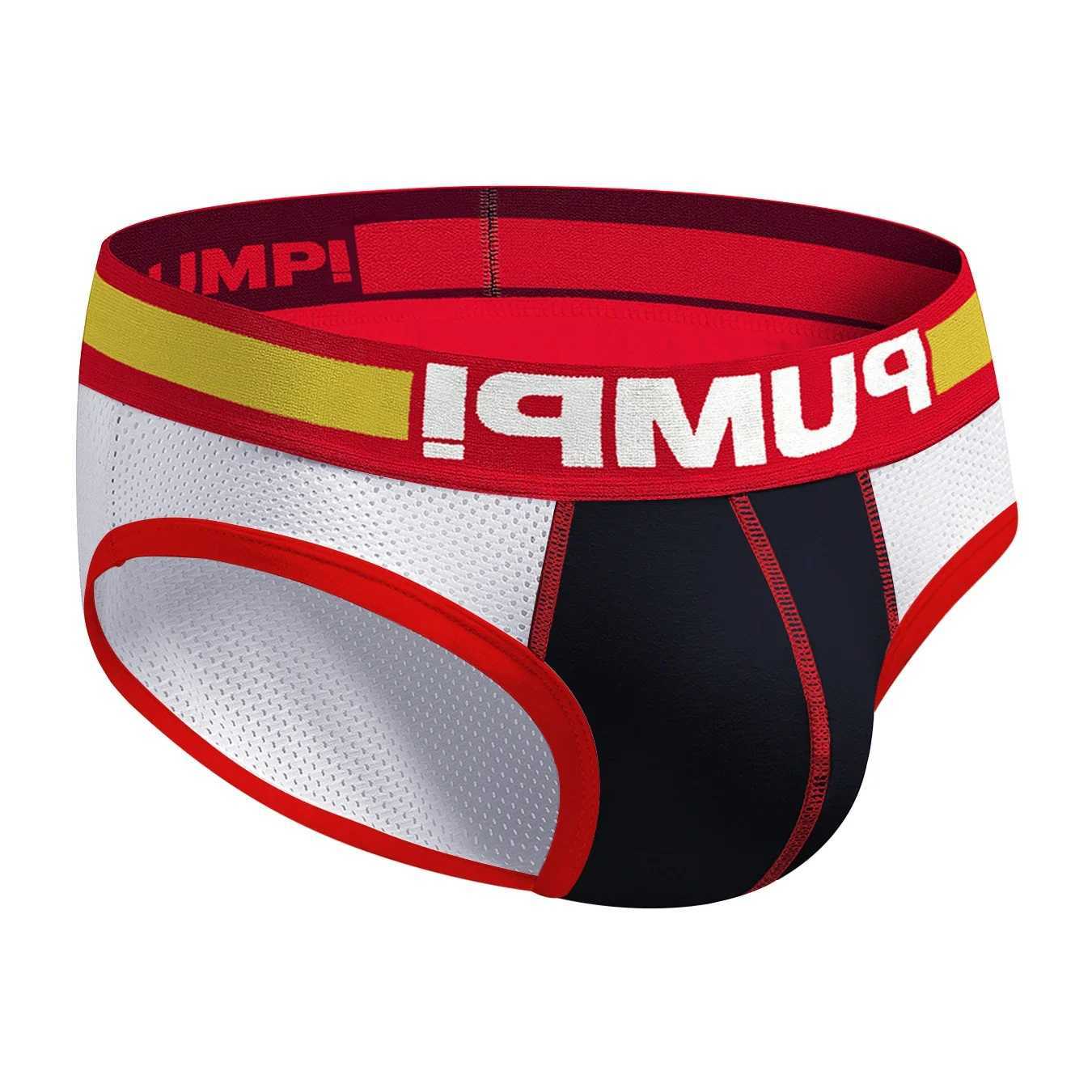 Pcs Sexy Men Underwear Breathable Mesh Mens Briefs Underpants Gays Bikini Briefs Sissy Patchwork Mens Panties Man Brief Trunks W250603