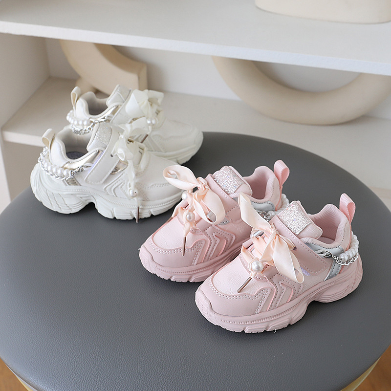 Ddmyshoesvip children's shoes Girls Sneakers Spring Autumn New Soft Sole Children S Casual For Toddlers And Kids Fashion Breathable Dad Shoes Non