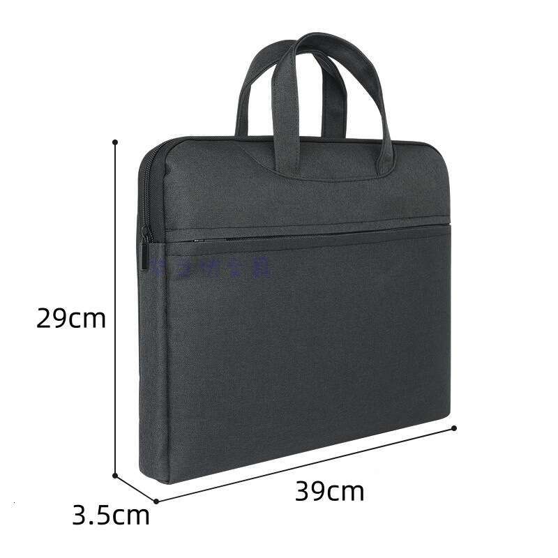 Men's Briefcase Business Document Government File Handbag Women's Canvas A4 Civil Servant Laptop Bag