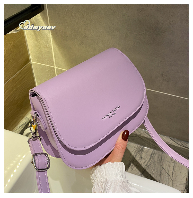 for Women 2023 Spring New Trendy Fashion Single Shoulder Crossbody Simple Small Square Bag ddmynov