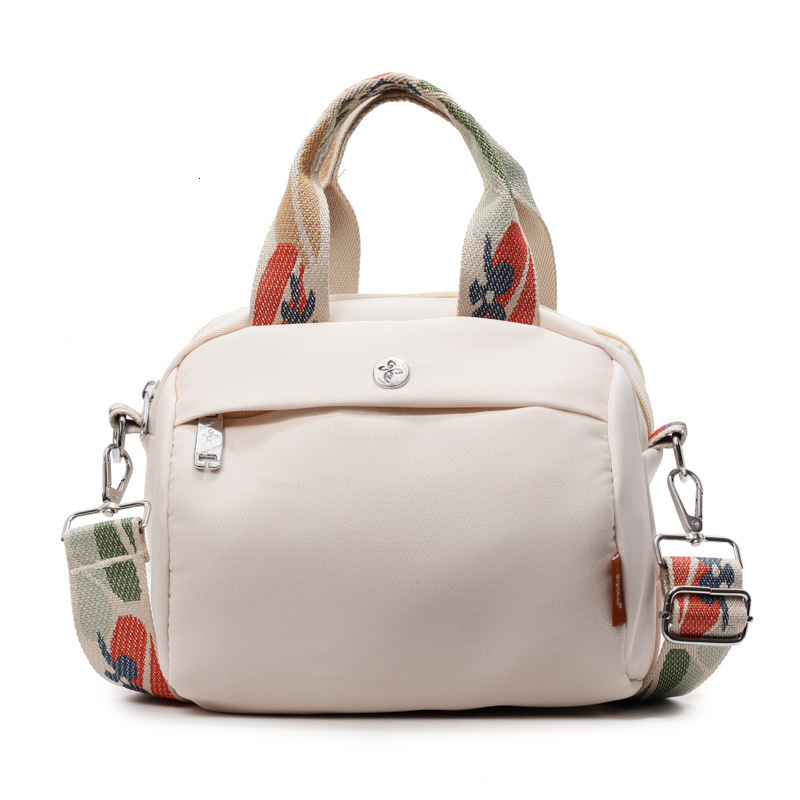 Fashion Commuter Handbag for Women 2025 New Versatile Color-Block Casual Shoulder Crossbody Two-in-One Travel Small Square Bag