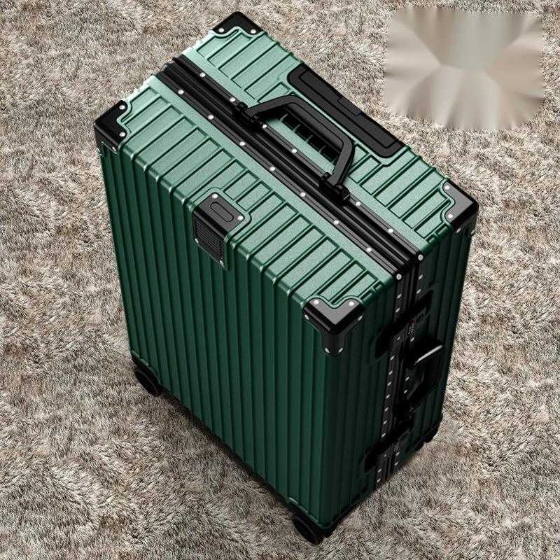 Luggage Female Student Aluminum Frame Trolley Case Male 20 Inch Password Universal Wheel Luggage Large Capacity