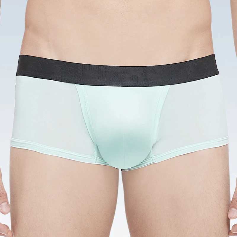 Jingsuo Vein Underwear Mens Ice Silk Summer Thin Boys Scrotum Support Bullet Type Separated Varicose Boxer Shorts W250603