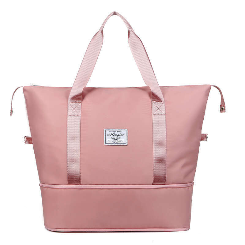 Travel Foldable Dry Wet Separation Duffel Large Capacity Lightweight Sports Handheld Lage Yoga Fiess Bag