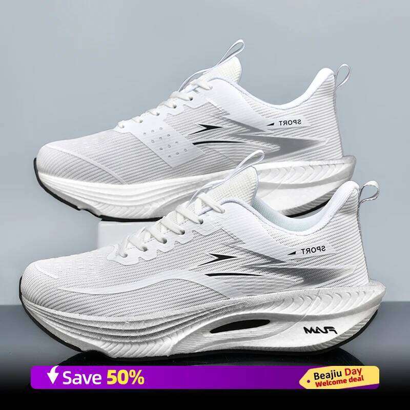 Men Sports Running Shoes Casual Marathon Breathable Lightweight Women's Comfortable Athletic Nonskid Walking Sneakers Outdoors1