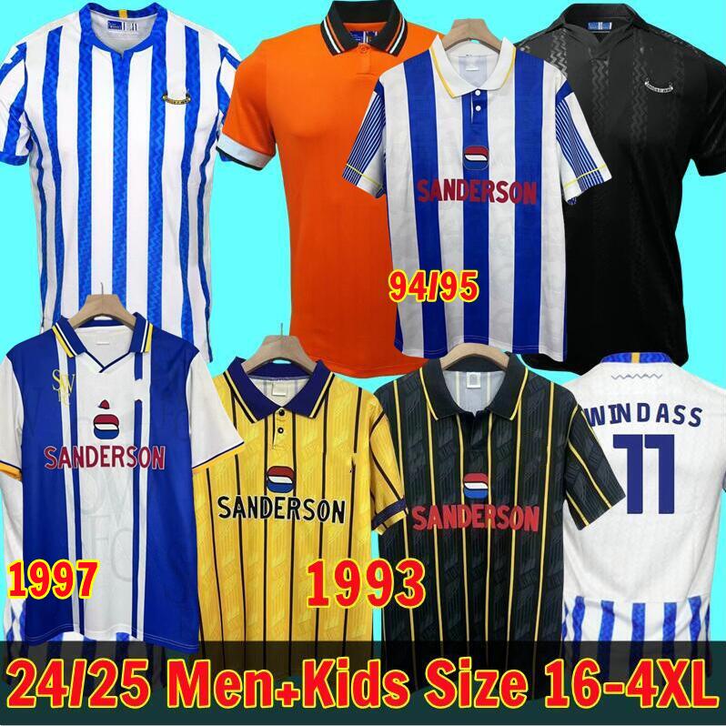 Size S-4XL 24 25 Sheffields Wednesdays soccer jerseys 2024 2025 Will Vaulks Callum Paterson Michael Smith Tyreeq Bakinson Mallik Wilks football shirts 93 94 95