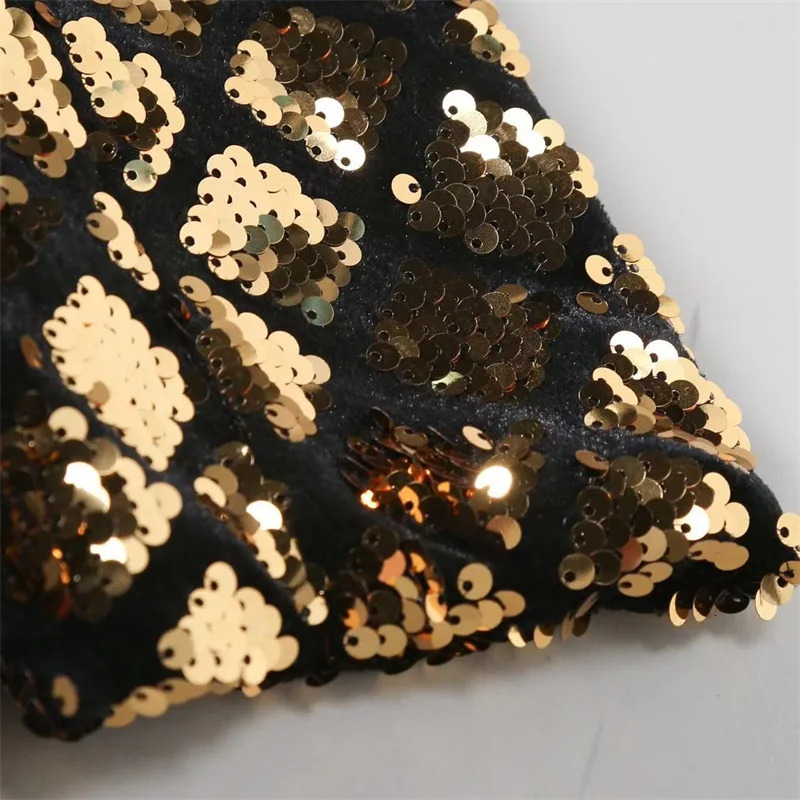 Mens Glitter Blazers Diamond Sequin Long Sleeve Lapel One Button Coat Bar Party Jacket 250603