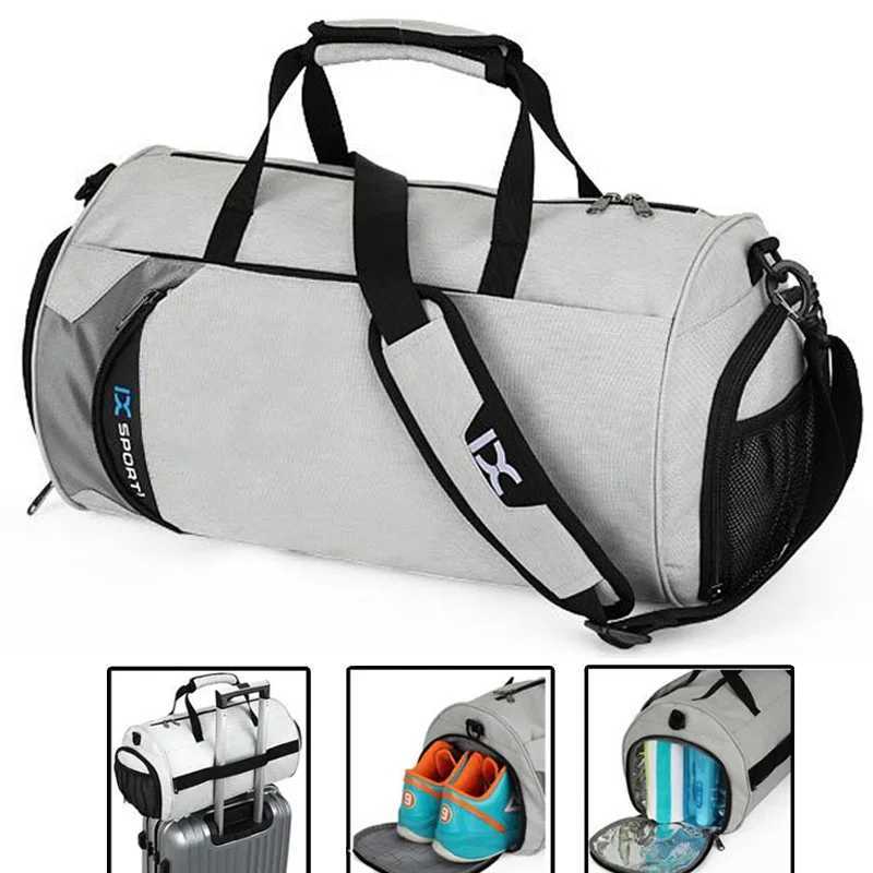 Travel Bag for Men Large Gym Fitness Bag Wet Dry Training Shoes Shoulder Handbags Multifunction Work Out Portable Luggage Duffel XJ250603