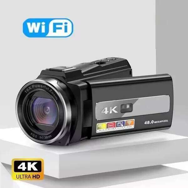 4k Cameras Professional Camcorder for Vlog Video WiFi 48MP Youtube 16X Zoom Camera Digital Webcam