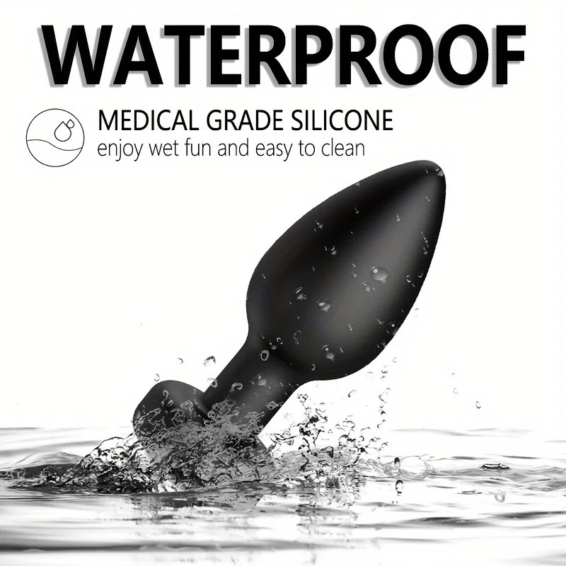 1 pc anal vibratorwireless remote control butt plug male prostate massagervaginal masturbator adult sex toys female male gay 250603