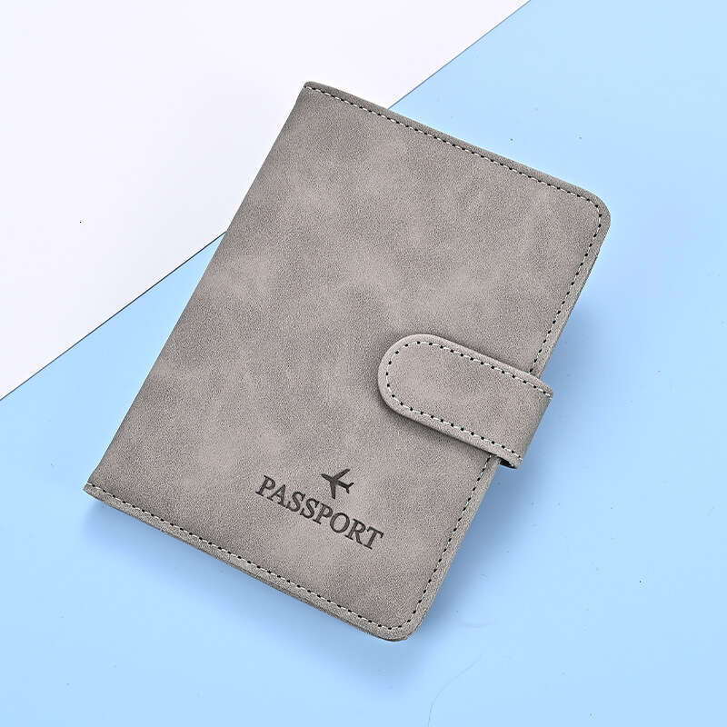 Magnetic Closure Multi-Function Document Card Holder Travel Wallet Passport Ticket Clip Bulk