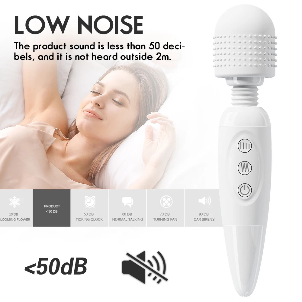 20 Speeds Powerful AV Vibrator for Women Nipple G spot Clitoris Stimulator Magic-Wand Dildo Female Masturbation Adult Sex Toys 250603