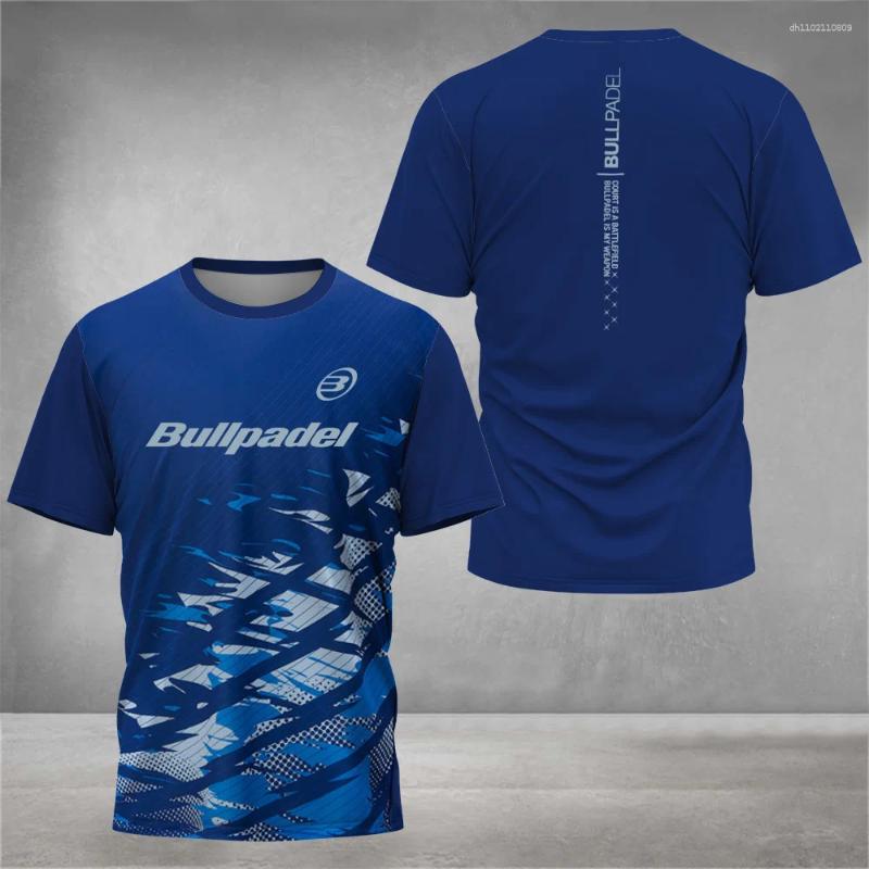 Men's T Shirts Cool Padel Breathable Short Sleeve Summer Quick Dry Street Top Outdoor Tennis Shirt Fitness Collection
