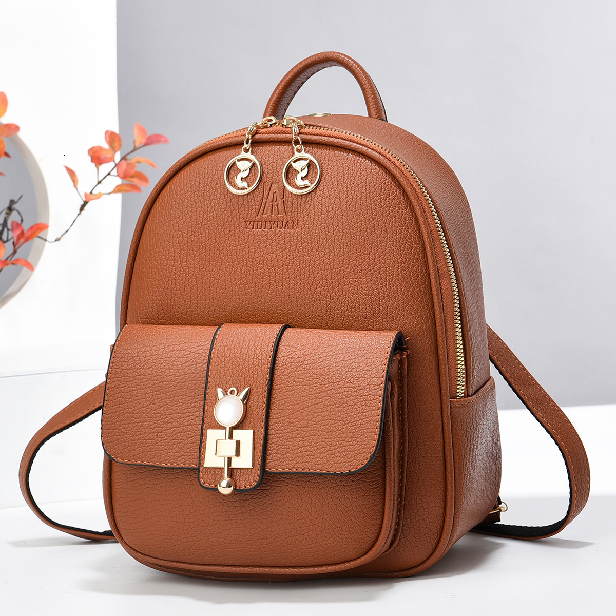 Free Shipping Designer Bag New Trend Versatile Backpack Women's Crossbody Travel Leisure Bag Fashionable Backpack Large And Small Student Backpac