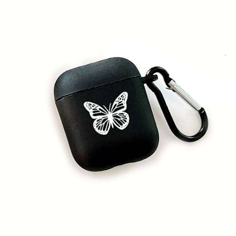 Black Flame for Apple Pro/2 Case Earphone Accessories Wireless Bluetooth Headset Silicone 4 3 2 1 Cover