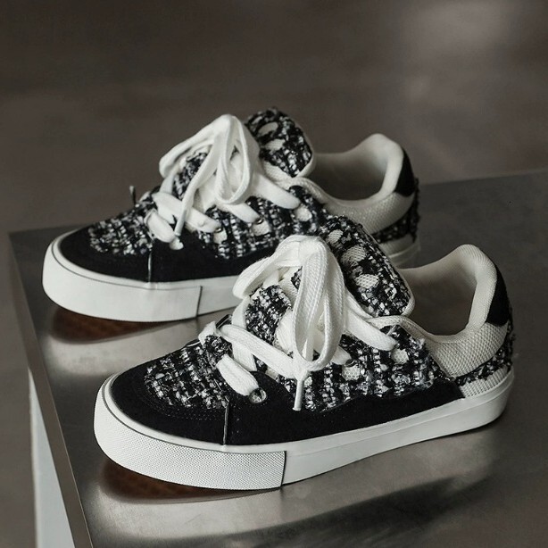 2024 New Style Student Couple Low-top Vulcanized Bread Sneakers Women's National Trend Niche Sports Casual Men's Shoes X200