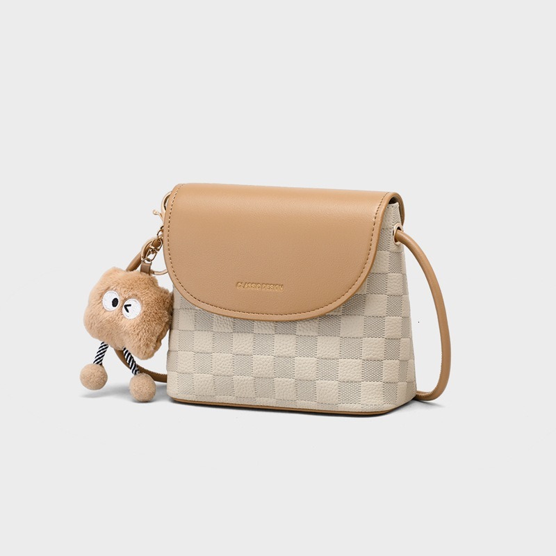 High Quality And Fashionable Women's Handbag 2025 New Crossbody Bag Mini Premium Leather Women's Single Shoulder Small Square Bag Luggage