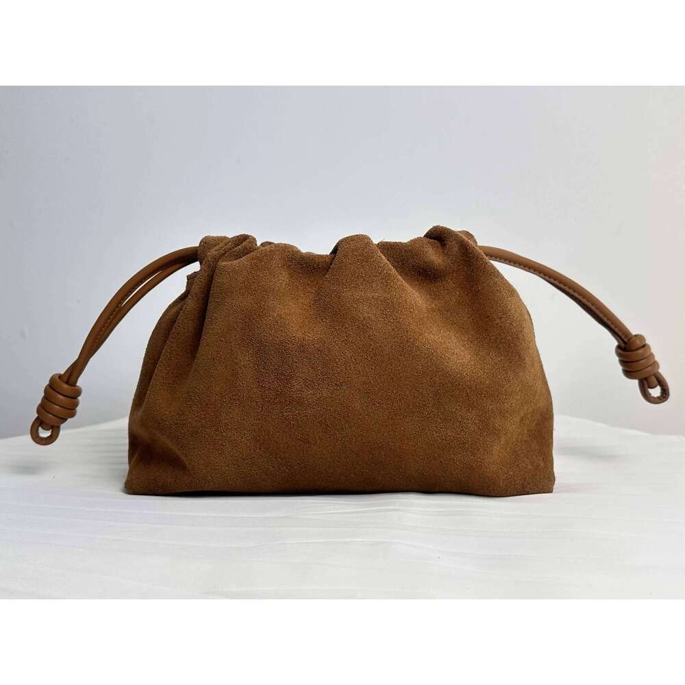 Motingsome Natural Suede Leather Women Designer Handbag Pouch Clouds Shape Messenger Purses Matte Cowhide Tote