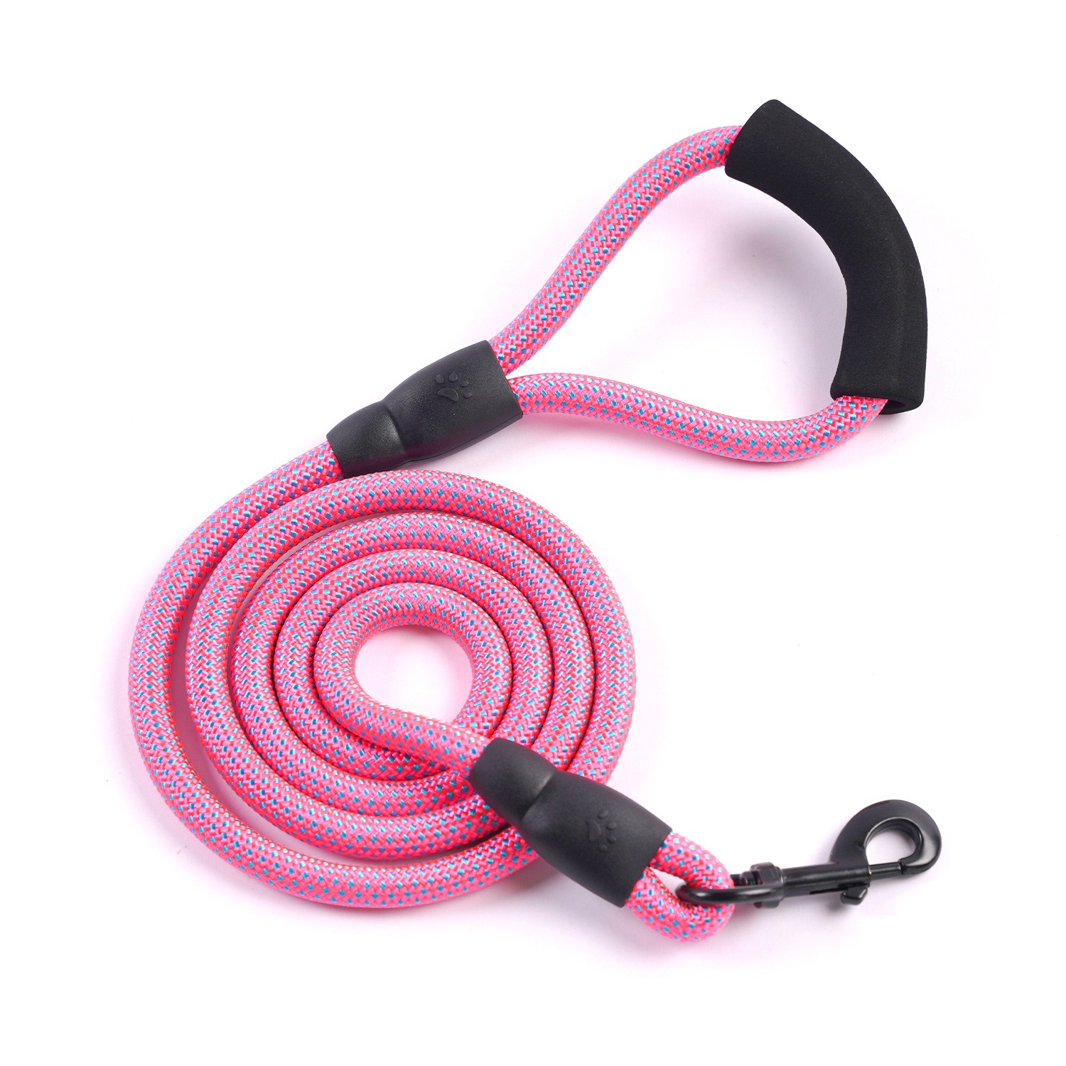 Tough Outdoor Canine Retractable Tether Featuring Elastic Shock Absorber Mechanism That Keeps Your Furry Friend Safe from Sudden Snags