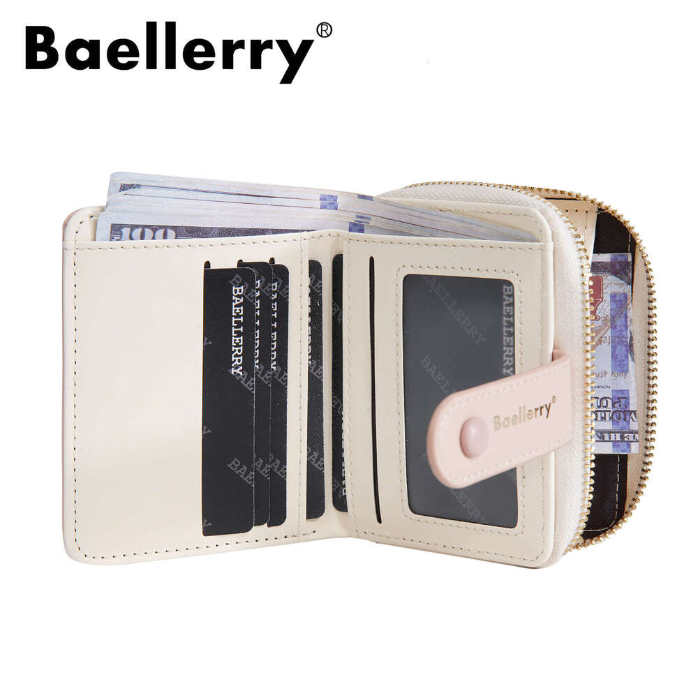 New Bear Cartoon Zipper Coin Purse Card Holder Integrated Student Women's High-end Wallet