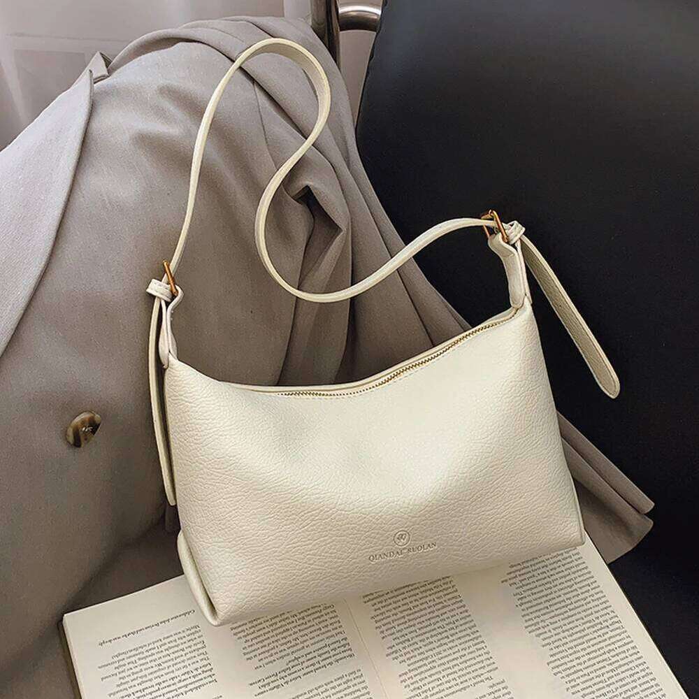 Women's Bags Designer Women Retro Crossbody Large Capacity Simple Shoulder PU Leather Casual Sling Travel Shopping Work Bag