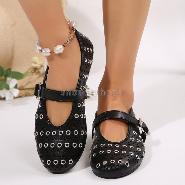 designer sandals flat heels womens sandal shallow mouth mary jane shoes loafers fashion luxury breathable hollowed-out sandale elegant daily ladies si