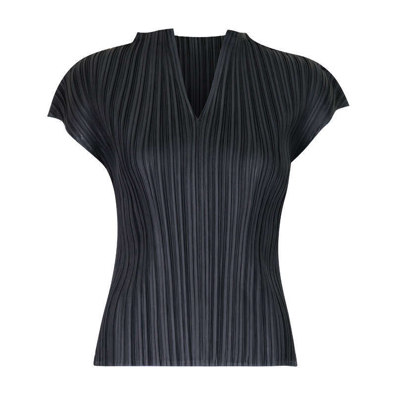 Solid Color Classic Spring Summer New Versatile T-Shirt Women Basic Slim Fit V-Neck Sleeveless Base Shirt