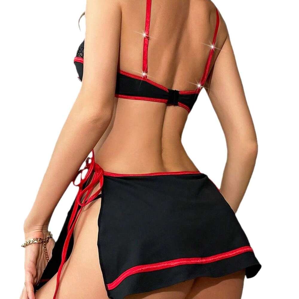 Spell Lingerie Porn Suits Passionate Sexy Lace Temptation Uniform Lingerie Nurse Costume Set Sexy Lingerie