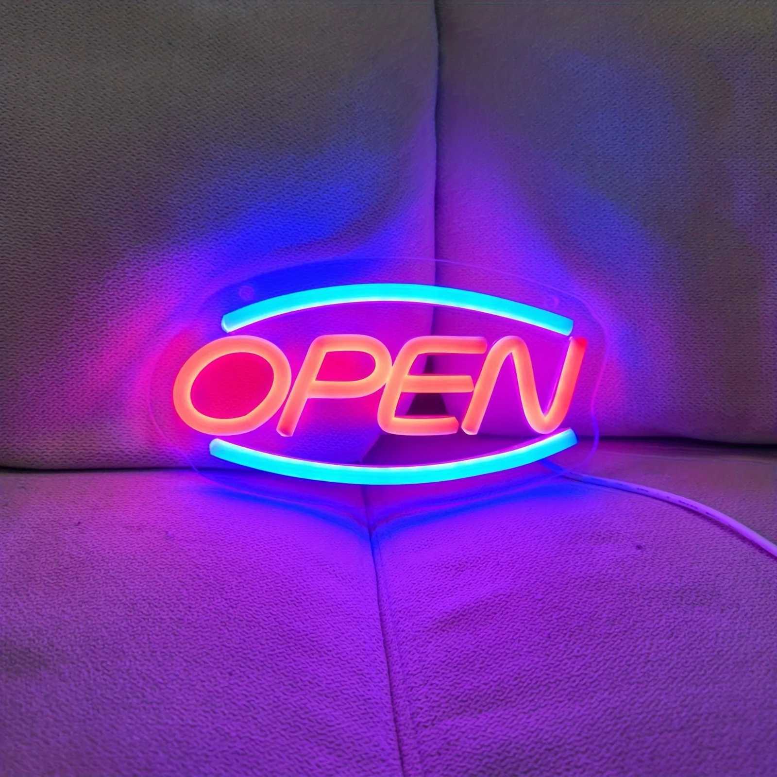 1pc USB-Powered Neon Open Sign Ideal for Bars Coffee Shops Stores and Outdoor Decor Attractive Design for Business Appeal DecorXJ250602